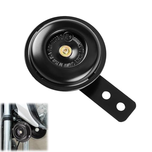 Signalhorn Hupe 12V Laut, Universal Horn für Roller, Motorrad, Dreirad,...