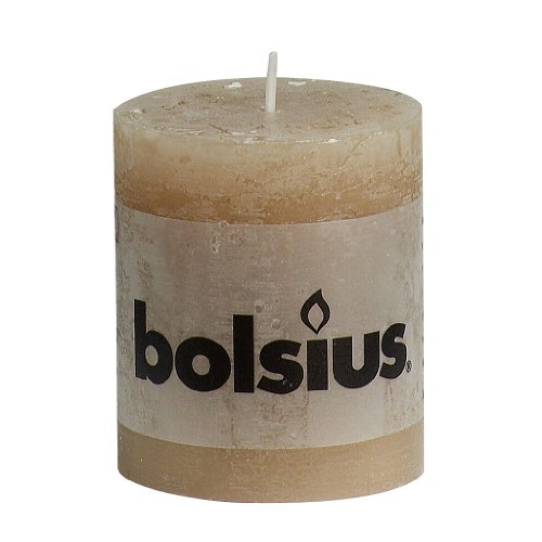 Rustic 103868020322-Candela a Colonna, paraffina