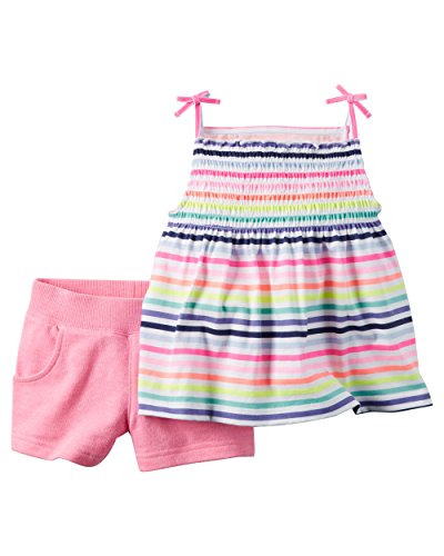 Carter's 2-Piece Top & Short Set, Multi, 4T