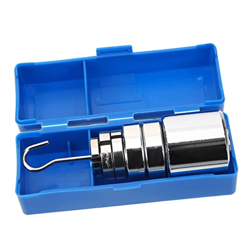 MUSISALY 1 Set Slotted Mass Hanger Metal Slotted Weights for Labs Science Experiment