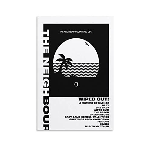 Poster The Neighbourhood en toile daxxin pour chambre et bureau 60x90cm