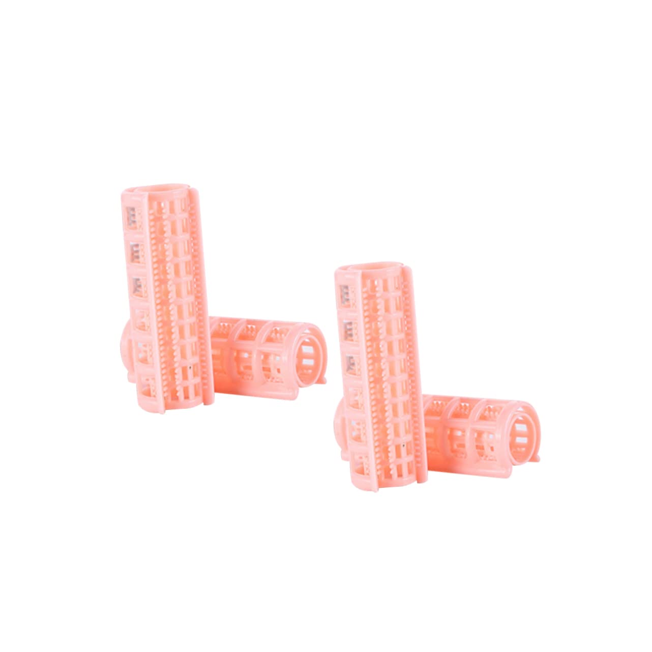 Healeved 12Pcs Women Plastic Hair Rollers for DIY Hair Styling Lightweight Curling Tools for Curls and Waves Suitable for All Hair Types Durable and Non Damaging Hair Curlers