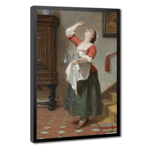 Impression sur toile The Maid Wilhelm Amber pour créer un salon chaleureux