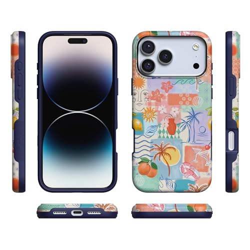 Casely iPhone 17 Pro Max Case | Tropical Heat | Beachy Collage | Bold Protective Design | Compatible with MagSafe by Casely - Used condition - Image 9