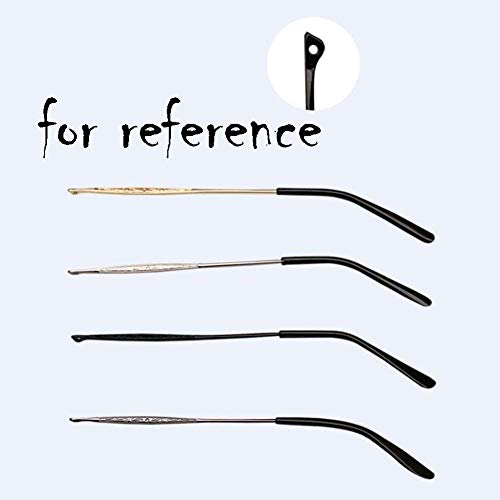 Gafas de lectura de metal duraderas para evitar roturas de patillas 2