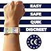 EZCHECK [10 Pack] Drink Spiking Test Wristband – Instant GHB & Ketamine Detection, Anti-Roofie Drink Safety Bracelet for Bars, Clubs, Parties & Festivals – Portable Personal Drink Protector