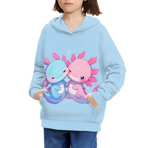 Xpyiqun Unisex Kids Hoodies Sweatshirt with Pocket Fashion Pullover Hooded （6T-16T3