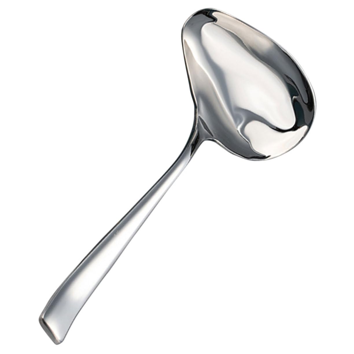 Wakauto High Durability Soup Ladle Sauce Spoon Stainless Steel Sauce Ladle Kitchen Gadgets for Every Day