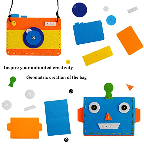 Flying-Childhood-Felt-Craft-Kits-for-Kids-Boys-Sewing-6-Purses-Include-Car-Rockets-Aliens-Robots-Campervan-Camera-DIY-Arts-Crafts-Supplies-Groovy-Party-Gifts Flying-Childhood-Felt-Craft-Kits-for-Kids-Boys-Sewing-6-Purses-Include-Car-Rockets-Aliens-Robots-Campervan-Camera-DIY-Arts-Crafts-Supplies-Groovy-Party-Gifts