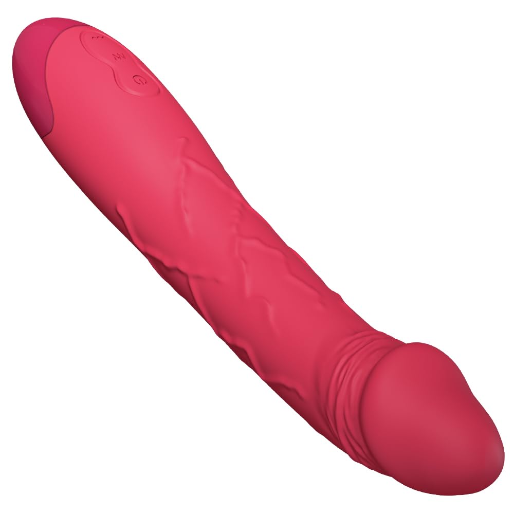 G Spot Dildo Vibrator-Waterproof Adult Female Sex Toys with 10 Powerful Vibrations, Realistic Silicone Dildos Clitoris Stimulator for Woman Sexual Pleasure