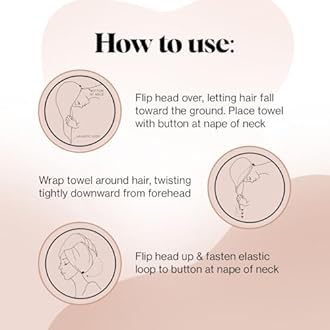 Kitsch Microfiber Hair Towel Wrap