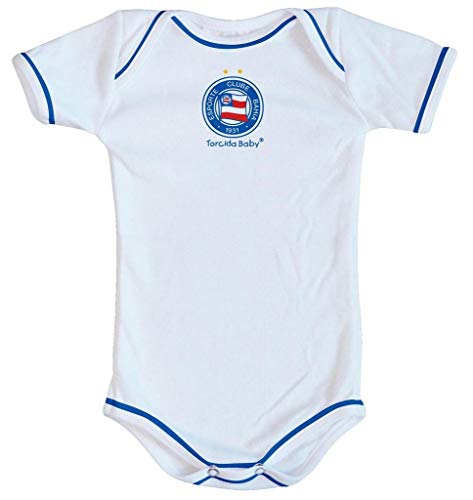 Body Bahia Oficial Branco - Torcida Baby