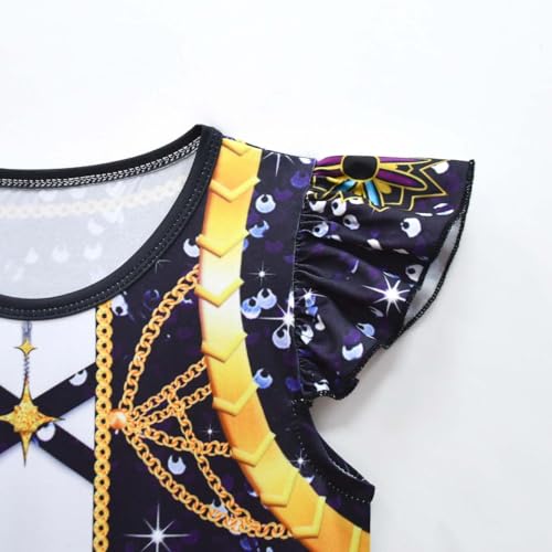 Girls Singer Dress Kids Halloween Dresses Party 5-12 Years4