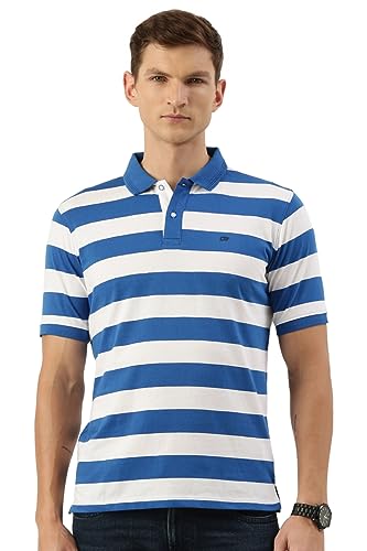 Image of Peter England Men's Cotton Regular Fit Polo T-Shirt