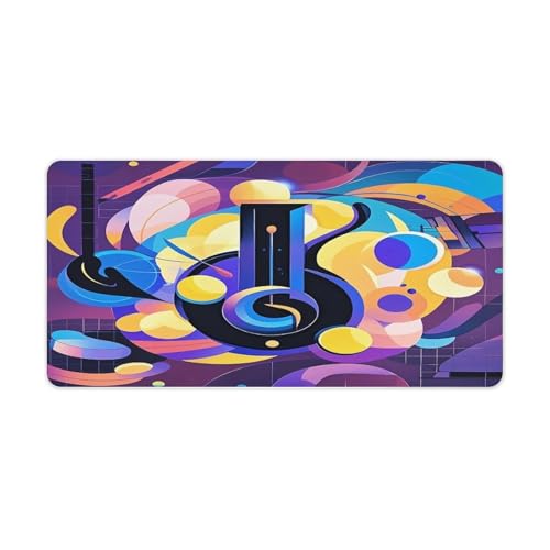 Sous-main de bureau protecteur contre rayures et taches tapis caoutchouc 61cm