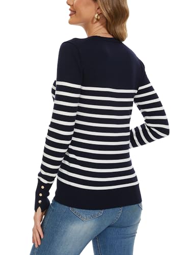 Image of Spicy Sandia Women's Long Sleeve Crewneck Sweaters Dressy Casual