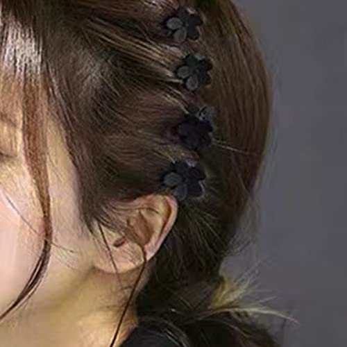 Frdtluthw Four Styles Small Hair Claw Clips, Black Mini Flower Hair Clips For Women Girls(Pack Of 20) #TOP1