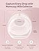 Momcozy Breast Milk Collector, Milk Collectors for Breastfeeding, Reusable Breast Milk Shells, Silicone Catcher with More Fit & Soft (3oz/90ml, 2 Counts)