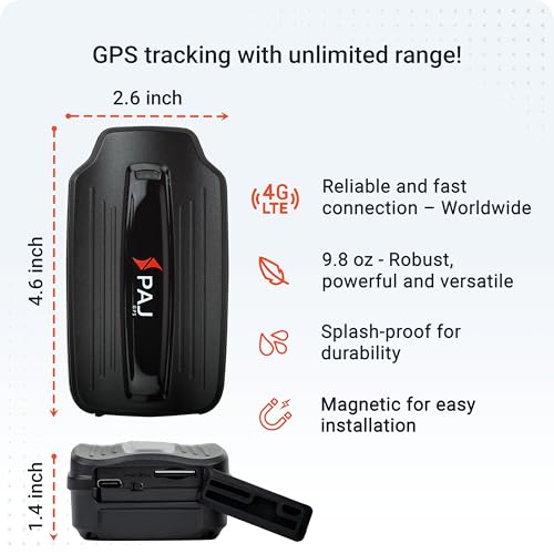 Image of PAJ 4G Magnetic GPS Tracker for Cars, Trucks, Boats & Equipment