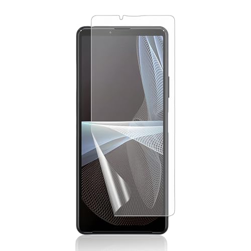 【1枚 アンチグレア&指紋認証対応】Xperia 10 II フィルム SO-41A SOV43 保護フィルム TPU素材 3D設計 サラサラ タッチ感 反射防止 浮き防止 気泡レス 滑り心地 キズ修復 気泡レス 指紋防止 全面保護 TPUフィルム