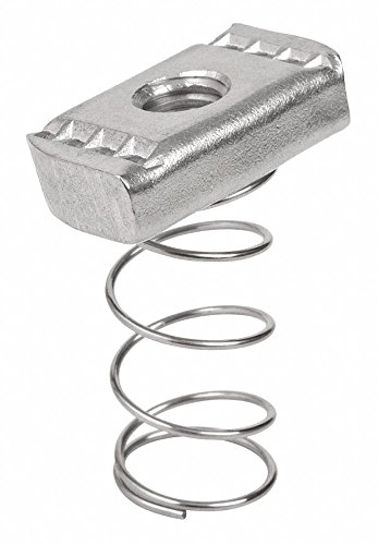 CALBRITE 316 Stainless Steel Spring Nut, Polished Brite Finish
