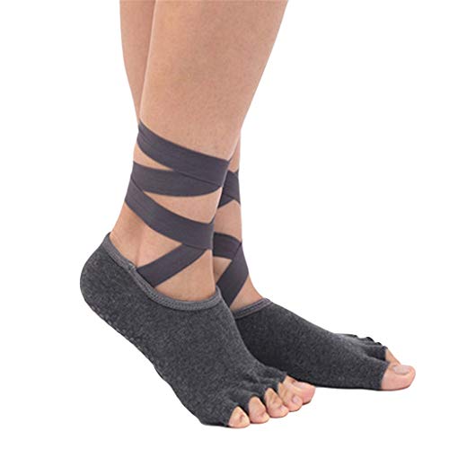 Socks Ladies Cotton,Open Toe Women Anti Slip Finger-separated Yoga Socks Sport Ballet Dance Socks,Women's Liners & Ankle Socks