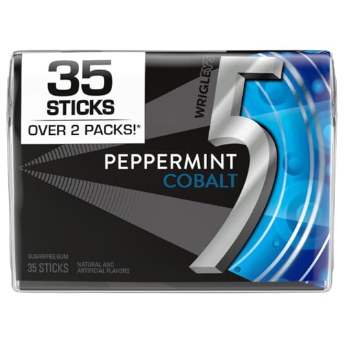 Wrigley, 5 Cobalt Peppermint, 35 count