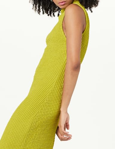 The Drop Women's Lena High Neck Textured Midi Dress3