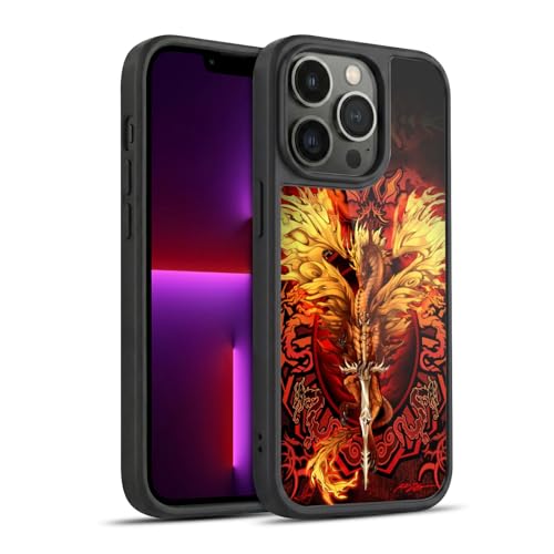 Coque Apple iPhone 13 Pro gel antichoc Ruth Thompson Flameblade Dragons