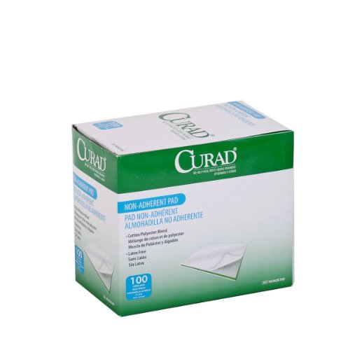 CURAD Curitas Estériles No Adherentes, 2" x 3", Paquete de 1200 miniatura 1