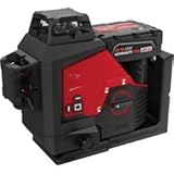 For Milwaukee Tool 3632-21 M12 Green 360-Degree 3-Plane&comma; Black