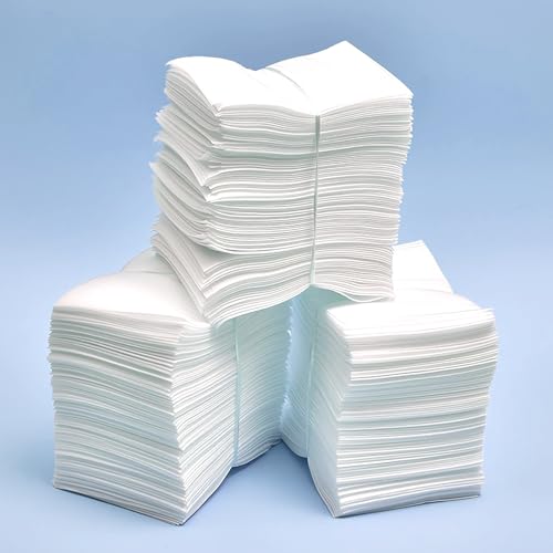 100 bolsas de espuma de almofada para embalar pratos, bolsas de embalagem de espuma, mangas de embal