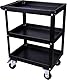 KS Tools TOOLS Service-Wagen [Powered by KS TOOLS] BT150900 Werkstatt Service-Wagen Schwarz 76, 3 x 44, 3 x 84, 3 cm (B x T x H)