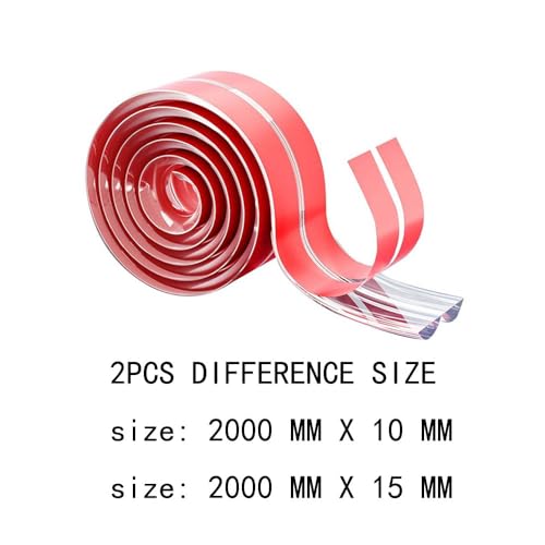 Image of Leadigol Clear Furniture Edge Protector Strip,Transparent PVC Soft Corner Protectors,Silicone Soft Corner Protectors,Table Edge Protection Strip,Furniture Protection Strip