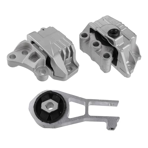 X AUTOHAUX 1 Set Engine Motor Transmission Mounts for Ram Promaster City 2.4L 2015-2018 for Jeep Renegade 2015-2020 No.68258599AA/68363755AA/68363756AA