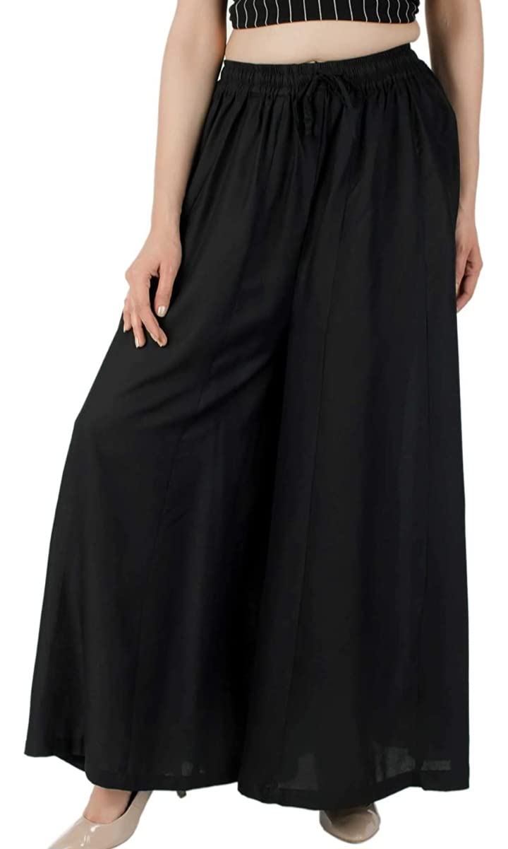 Palazzo/Palazzo for Women's/Loose Fit Palazzo/Women's Relaxed Palazzo/Women's Palazzo-picture-14