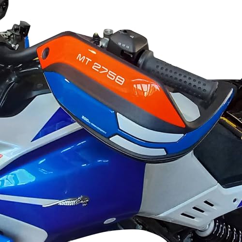 Autocollants 3D Moto Protège-Mains labelbike pour Moto Guzzi Stelvio Duecento Tributo Noir Bleu Rouge