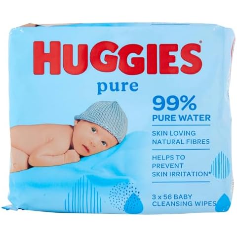 Huggies Pure Wipes Triple Pack for Newborns Cover