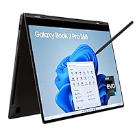 Samsung Galaxy Book3 Pro 360 Intel 13th Gen i5 EvoTM 40.62cm(16″) Touchscreen 2-in-1 3K Display, 120Hz, Thin & Light Laptop(16 GB/512 GB SSD/Windows 11/MS Office/S-Pen/Graphite/1.6Kg), NP960QFG-KA2IN