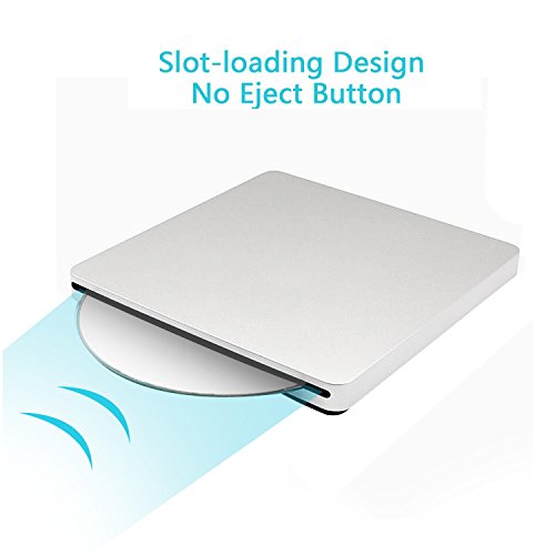Surenhap Dvd-station, externe drive, USB inzuigbare draagbare brandersleuf voor Apple Macbook Pro, Macbook Air, iMac PC… - Image 3