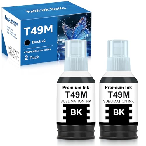 Encre de sublimation T49M noire pour SureColor F170, créez vos vêtements et mugs personnalisés