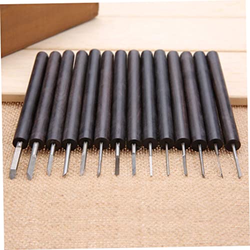 Herramientas de tallar madera Beito de 14 piezas para esculpir a mano 7