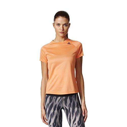 Adidas D2M Lose T-Shirt Femme Noir Col Rond Vêtement Course