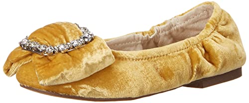 Sam Edelman Girls Farah Mini Ballet Flat, Saffron, 1 Big Kid #TOP25