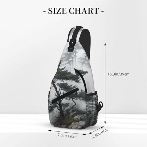 Bolso tipo bandolera para hombre y mujer, mochila casual miniatura 3