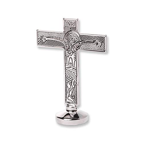 Croce Da Tavolo Neocatecumenale - Argento Placcato 5µm, 11x8cm - Foto 11