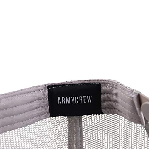 Image of Armycrew Oversize XXL Blank Flatbill Mesh Snapback Cap