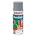 Produktbild BAUFIX Buntlack Spray silbergrau, 400ml, glänzend, Buntlack Sprühdose für außen und innen, kratzfest, stoßfest, schlagfest, schnelltrocknend
