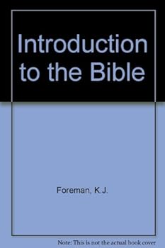 Hardcover Introduction to the Bible Book
