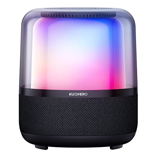 50W Subwoofer Bluetooth Speaker, Night Lights Speaker with Beat-Driven Light Show, True Wireless...